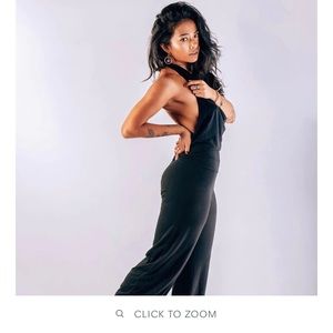 Aria Lattner Jumpsuit (Black) size medium